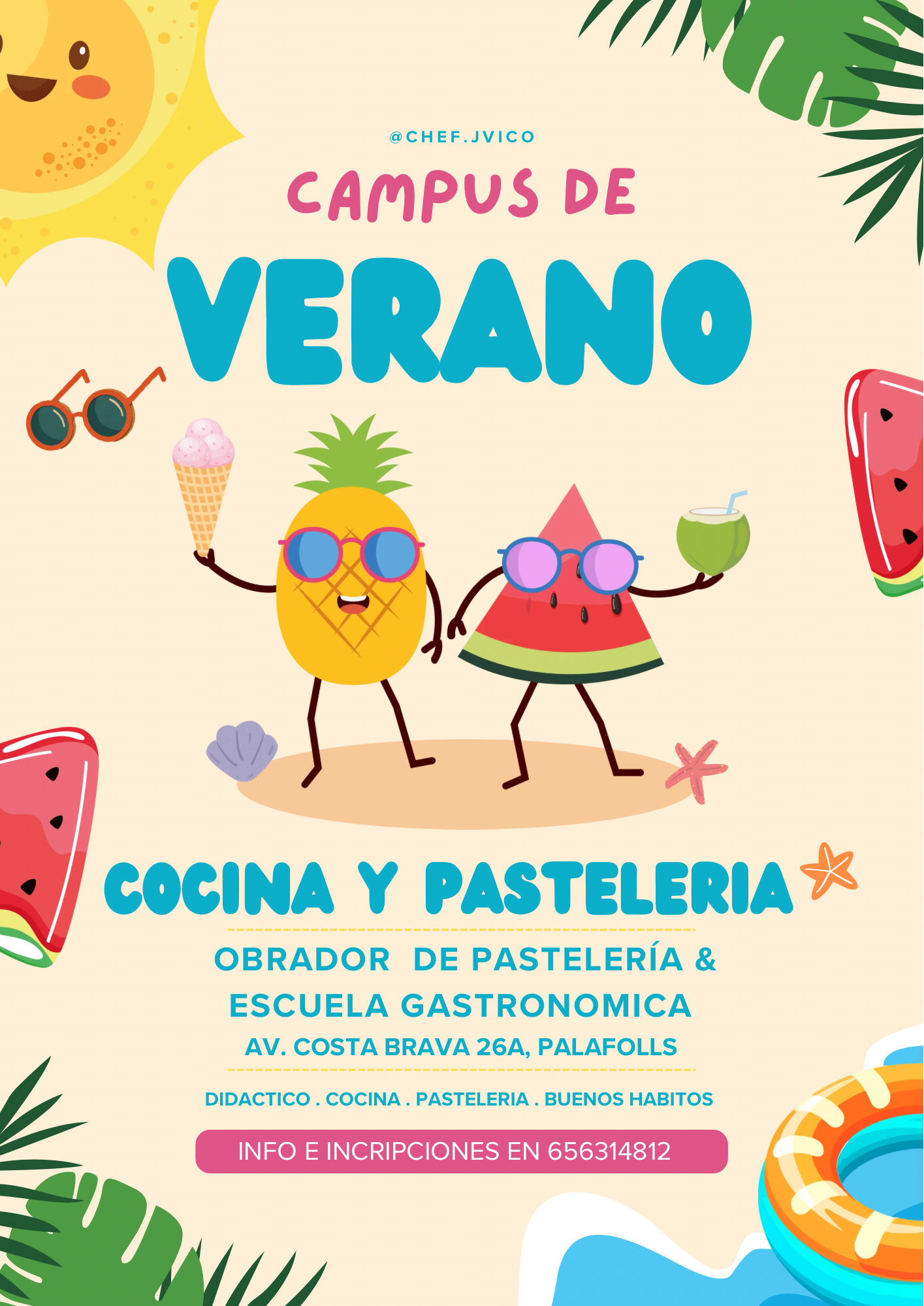 Chef_Judit_Vico_Campus_Verano_Casal_Estiu_Palafolls